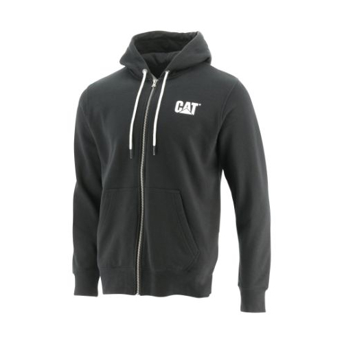 Caterpillar Foundation Fz Dm Met Capuchon Sweatshirt Hoodies Heren Zwart | NL-1279