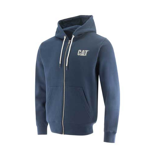 Caterpillar Foundation Fz Dm Met Capuchon Sweatshirt Hoodies Heren Blauw | NL-3581