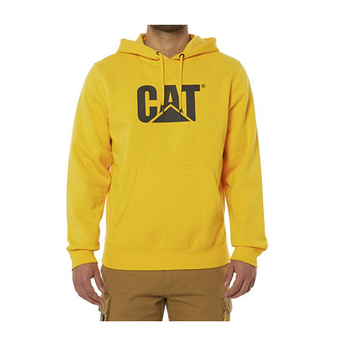 Caterpillar Foundation Met Capuchon Sweatshirt Hoodies Heren Geel | NL-5394