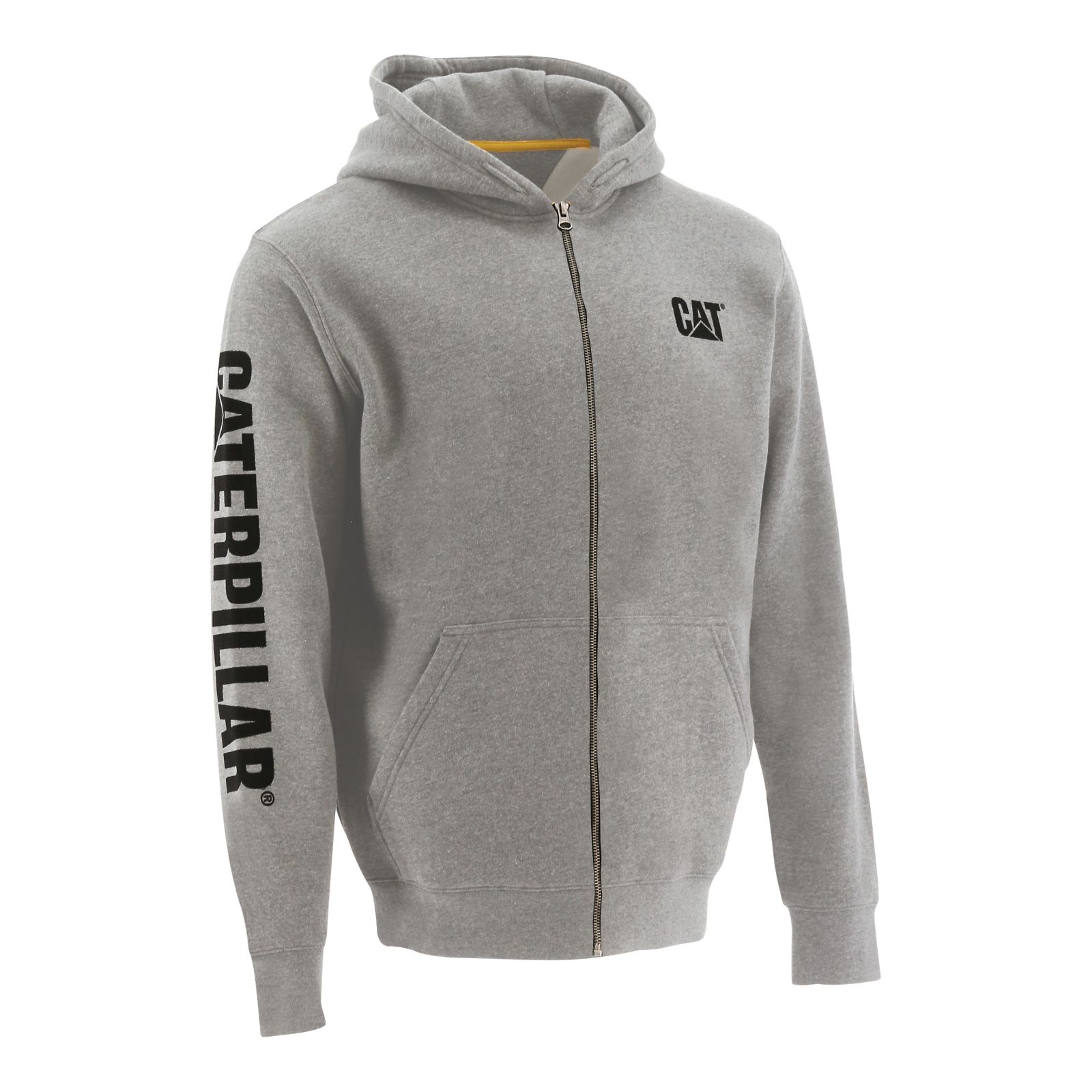 Caterpillar Full Zip Met Capuchon Truien Heren Lichtgrijs | NL-5807