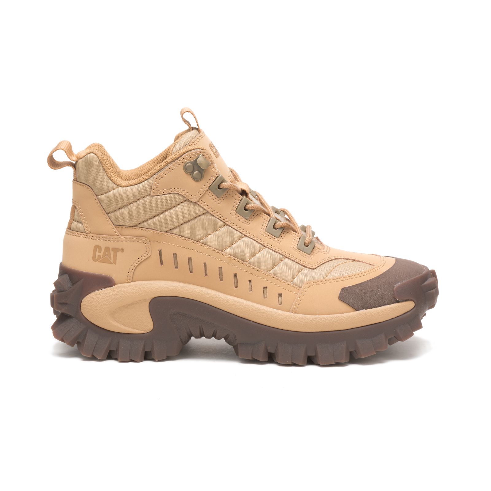 Caterpillar Intruder Mid Sneakers Dames Khaki | NL-6891