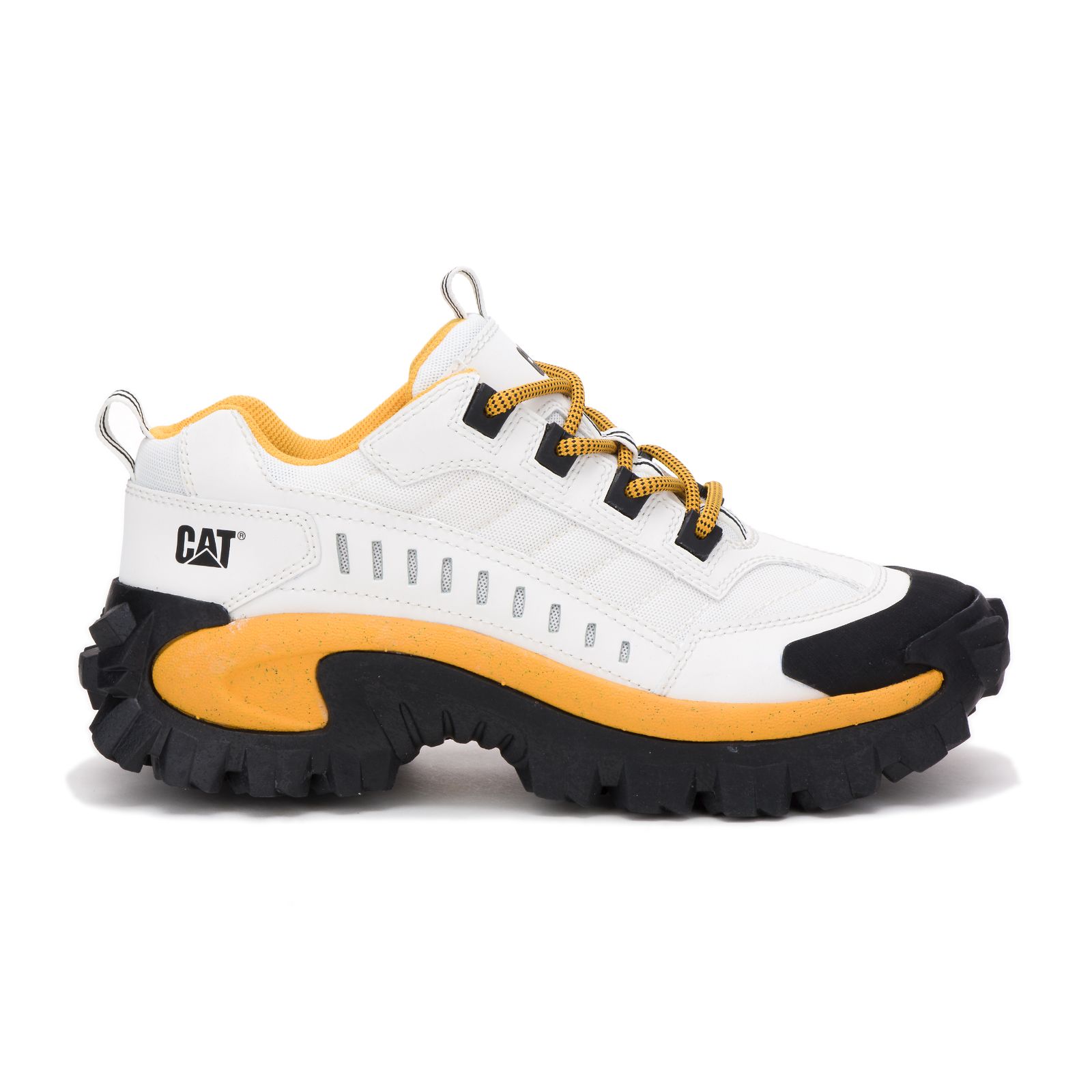 Caterpillar Intruder Sneakers Heren Wit Geel | NL-0457