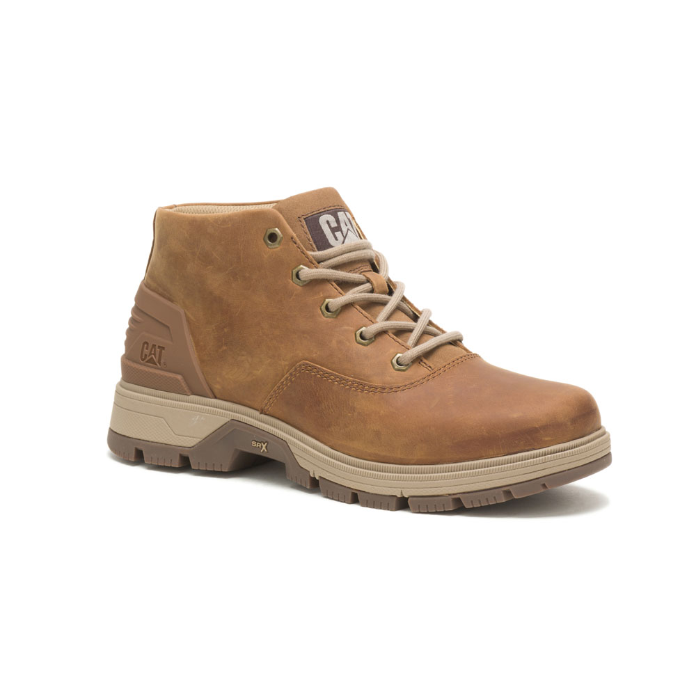 Caterpillar Leverage Chukka Laarzen Heren Donkerbeige | NL-5860