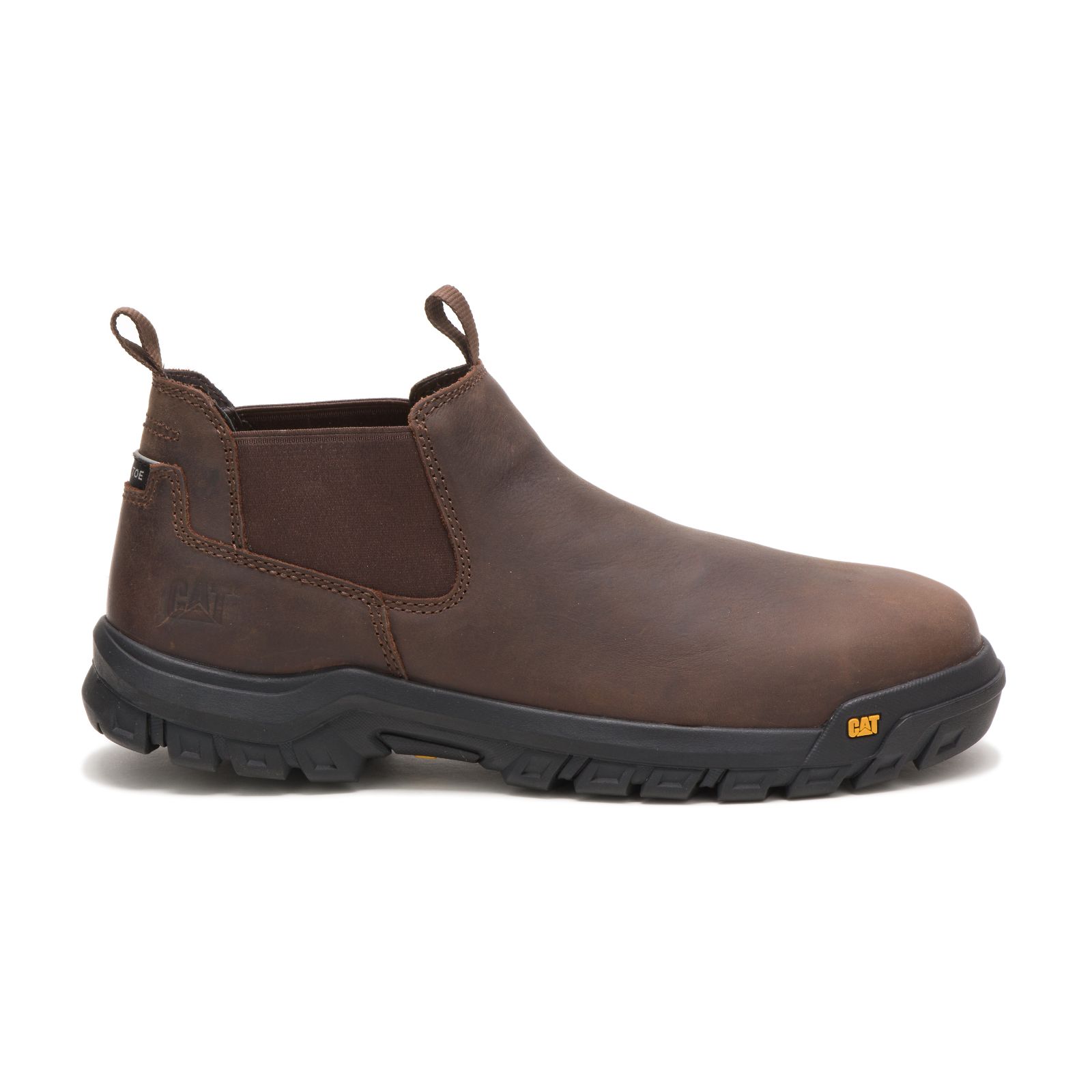 Caterpillar Outline Slip-on Steel Neus Werklaarzen Heren Bruin | NL-5432