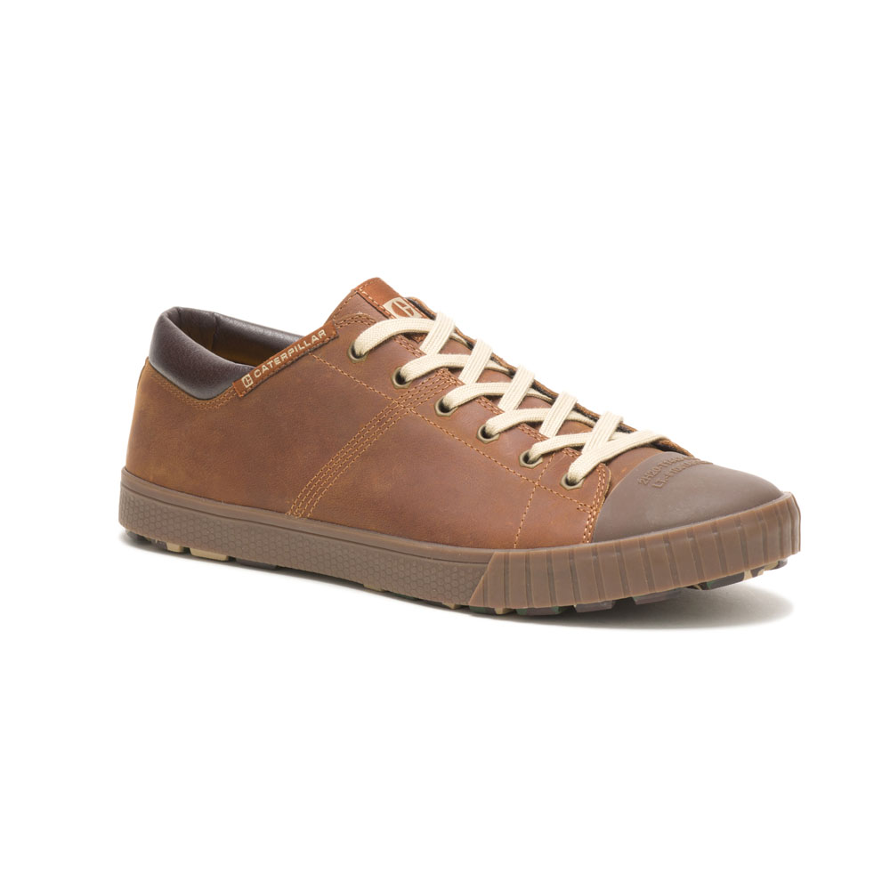 Caterpillar Passport Rubber Sneakers Heren Bruin | NL-8630