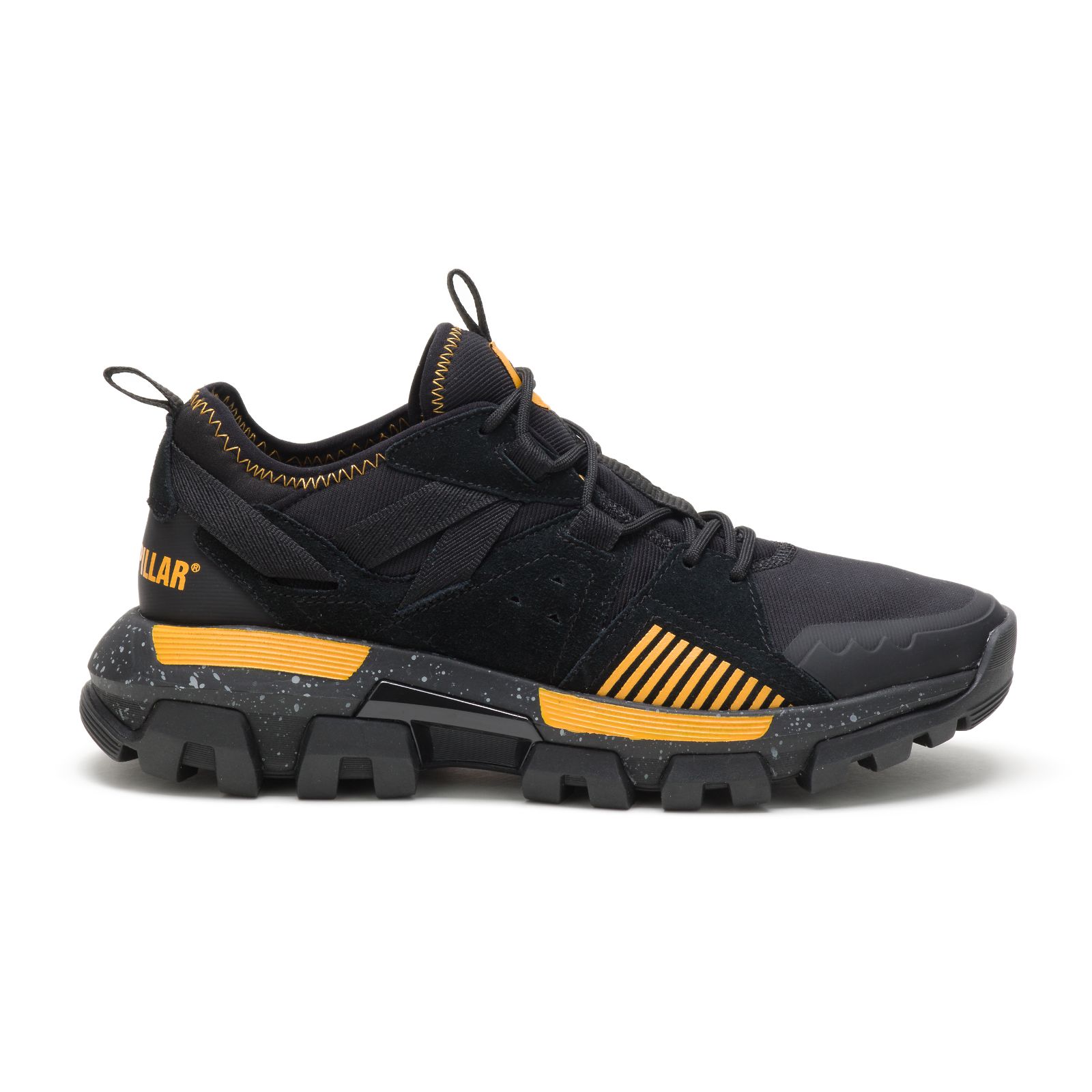 Caterpillar Raider Sport Sneakers Dames Black/Yellow | NL-1069