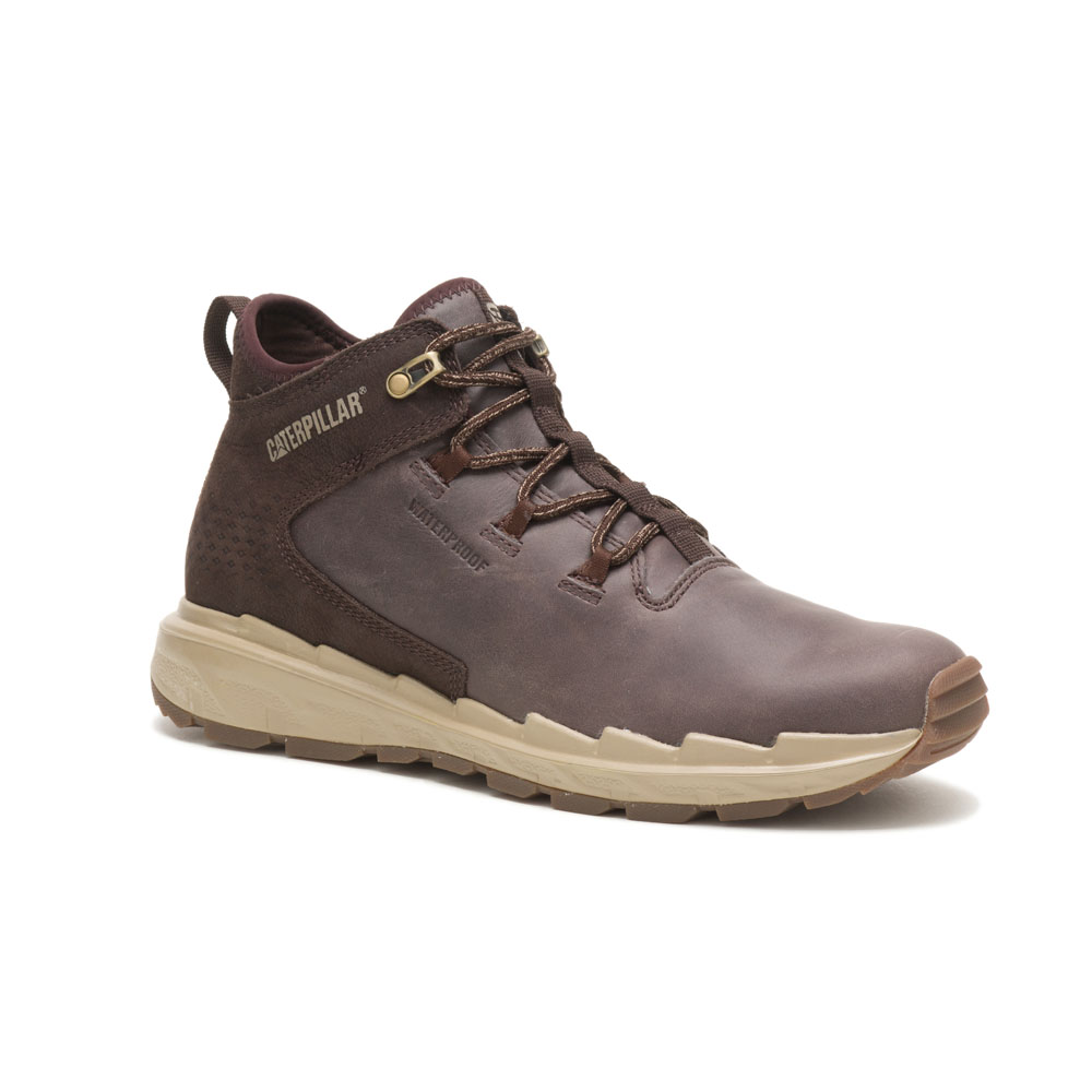 Caterpillar Stratify Wp Sneakers Heren Koffie | NL-8153