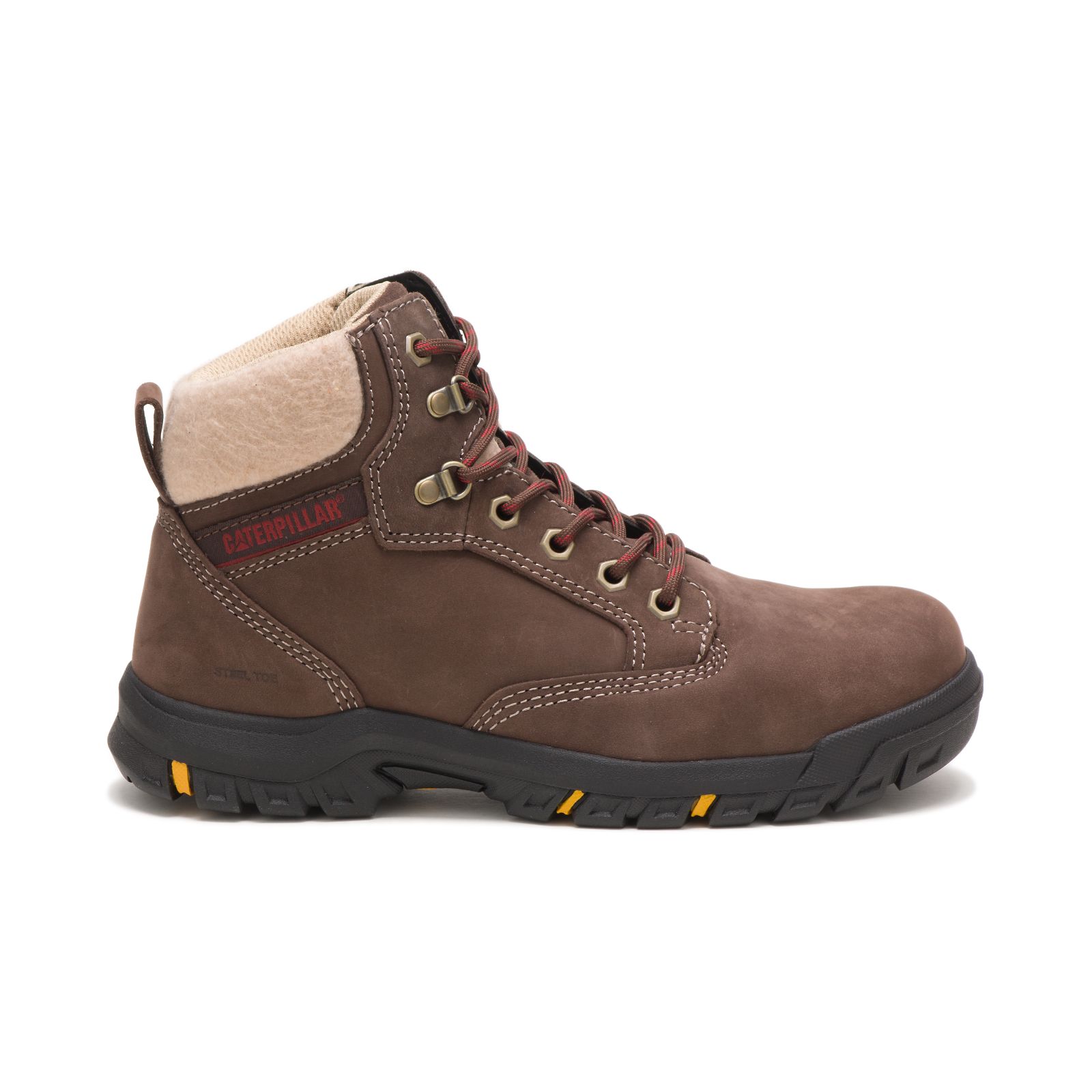 Caterpillar Tess Steel Neus Werklaarzen Dames Chocola | NL-6834