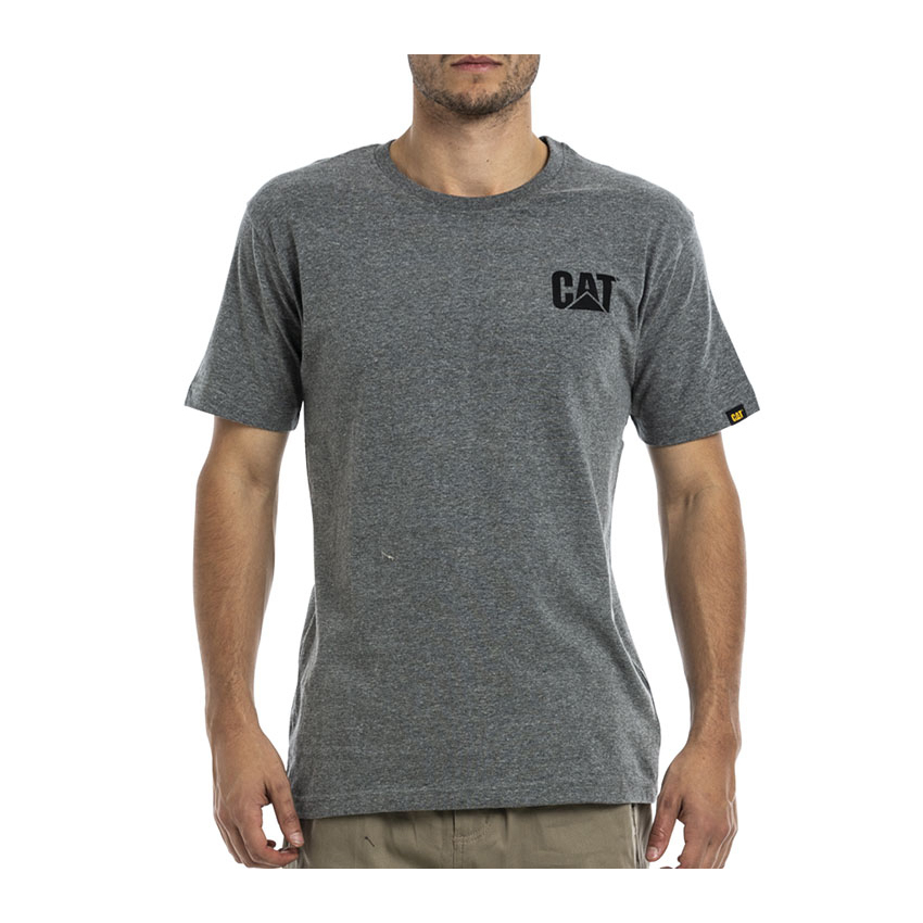 Caterpillar Trademark T-Shirts Heren Grijs | NL-4503