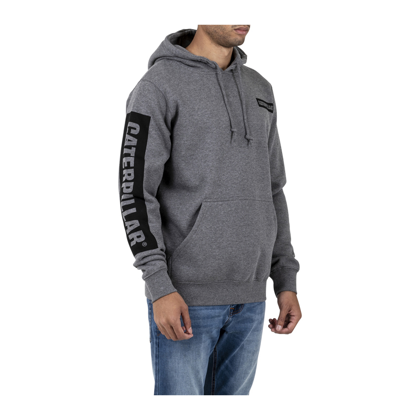 Caterpillar Triton Block Hoody Hoodies Heren Donkergrijs | NL-2804