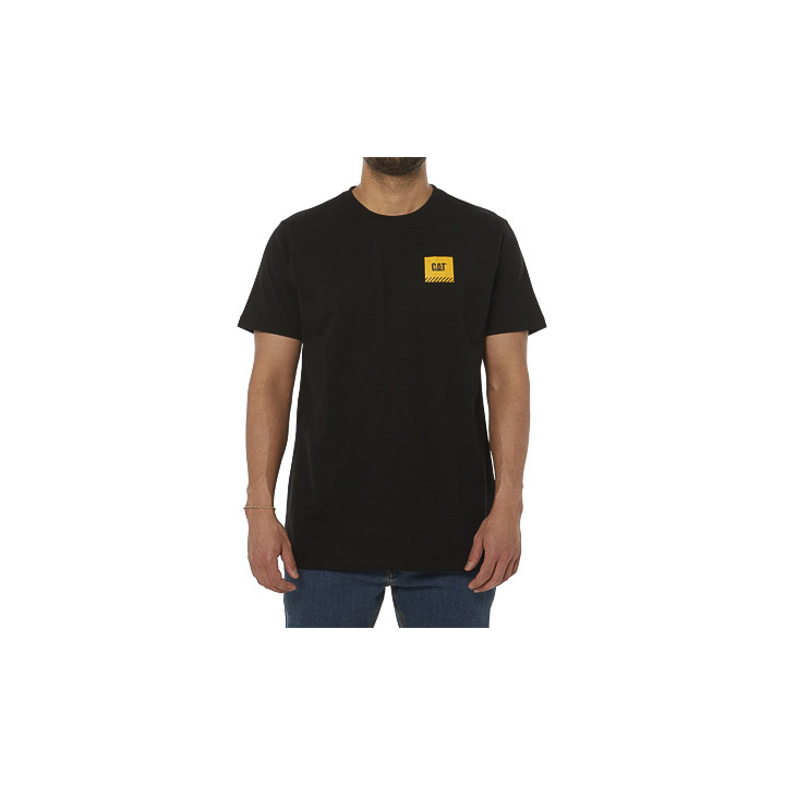 Caterpillar Werk Restricted T-Shirts Heren Zwart | NL-4603